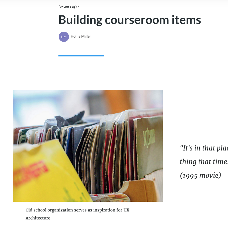 screencapture of rise 360 course, show file folders in image
